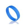 Buy cheap 202*12*2MM logo low relief embossed blue custom rubber silicone bracelets from wholesalers