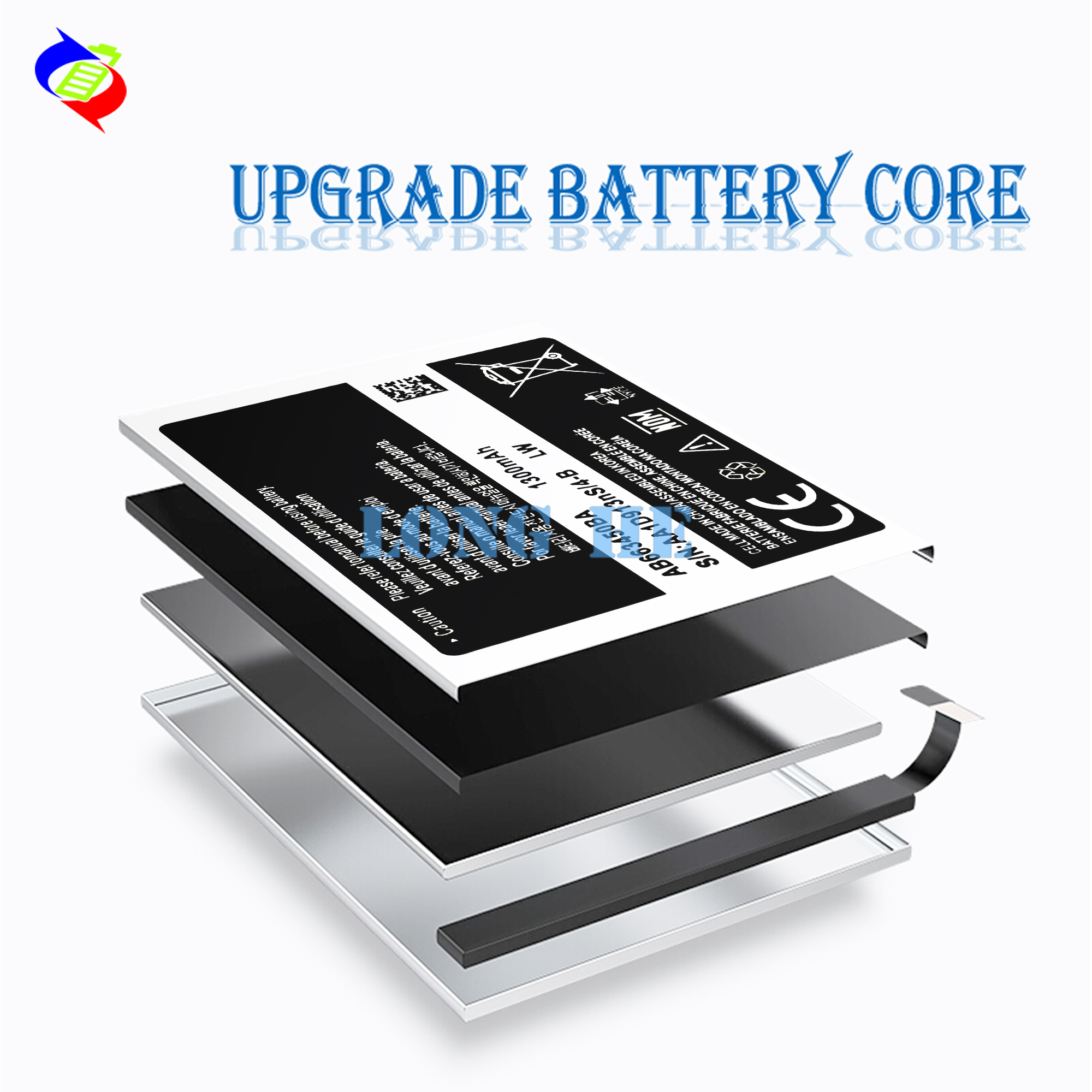 Dual IC Protection AB663450BA Battery for Samsung Rugby2/3/4 SGH-A847/SGH-A997 Phone