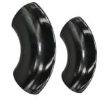 Api 5l Black Painted Carbon Steel Pipe Elbow 22.5 Degree