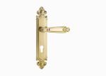 135mm 63mm Vintage Solid Brass Bronze Interior Door Handles For Luxury Door