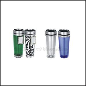 Wholesale Promotion printed logo travel car two layer stainless steel mug water drink cup bottle from china suppliers