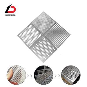 Wholesale Factory Sale Aluminium/304 Stainless Steel Perforated Metal Panel/ Perforated Metal Mesh from china suppliers