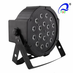 Wholesale Plastic Body Light Weight Slim LED Par Lamps 18PCS 1W Par 64 Cans For Stage Lighting from china suppliers