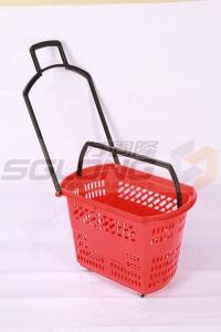 Wholesale 45L Durable Supermarket Shopping Baskets HDPP Marerial 600 X 390 X 400 mm from china suppliers