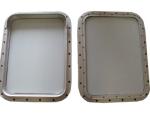 Standard Size Sealed Marine Windows , Stainless Steel Marine Fittings