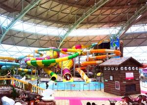 Wholesale Anti Fade Commercial Spiral Water Slide For Indoor Resort Fiberglass Slide Rides from china suppliers