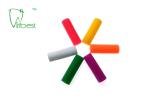 Sour Soft Invisible Colorful Dental Orthodontic Chewies, round,