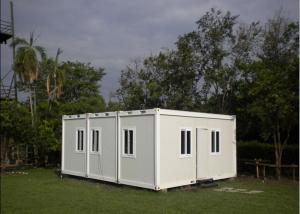 Wholesale Multifunctional Flat Pack Container House White Color 6000mm * 2438mm * 2891mm from china suppliers