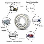 Metal Shielded 6200 Series Bearing Single Row 6201 ZZ Bearings Miniature
