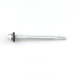 Hex Flange Bimetal Screw With Epdm Washer Metal Self Drilling Screw for