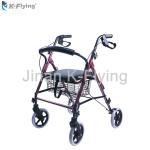 Aluminum Adult Foldable Walker Rollator Medical Patient Rehabilitation