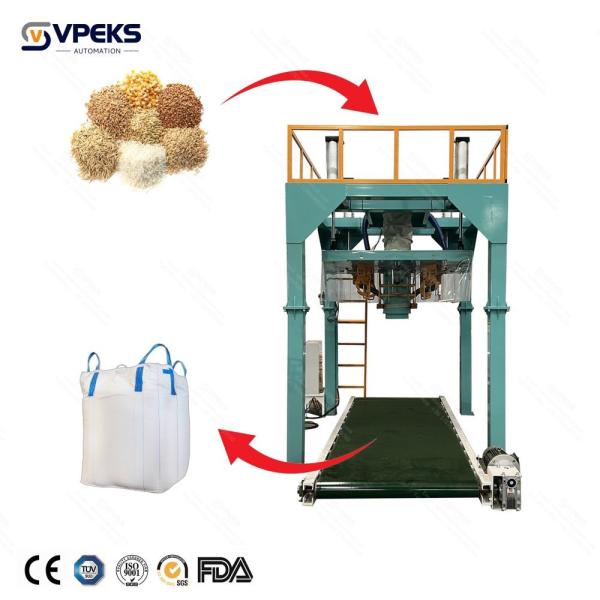 1000 Bags/Hour Jumbo Bag Packing Machine For Containers