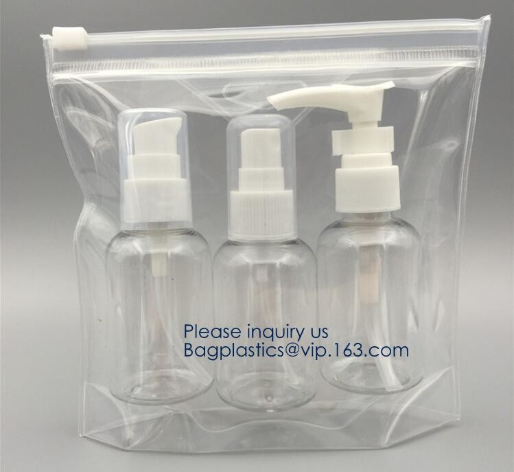 Wholesale high quality transparent eva cosmetic bag for swimwear/ large capacity storage bag for toiletries, BAGEASE