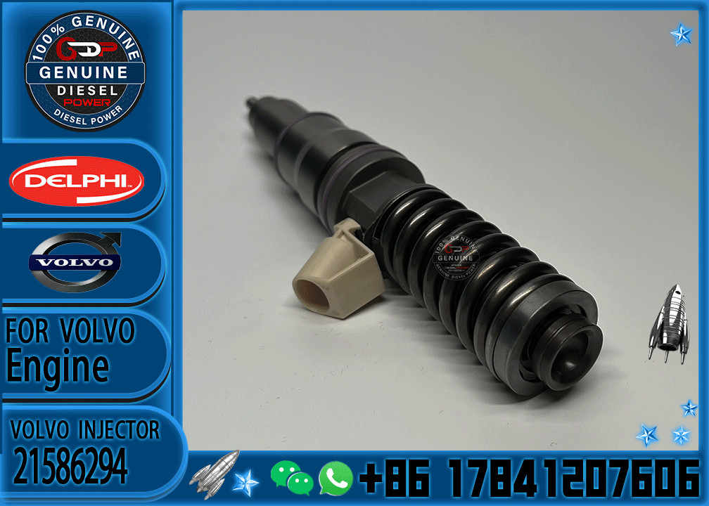 Volvo Engine Common Rail Injector 21586294 03586247 3586247 Injector