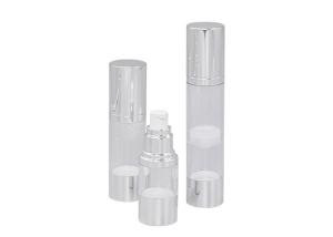 Wholesale AS Aluminum Airless Pump Bottles 15ml 30ml 50ml 80ml 100ml 120ml from china suppliers