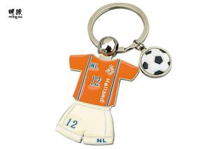 Wholesale Sport Design Metal Key Ring Football Key Chain PVC Style For Advertising from china suppliers