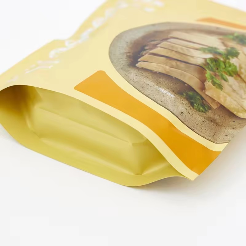 Custom Food Bread Nylon Coffee Juice Nut Dumpling Poly Packaging Vacuum Storage Bags