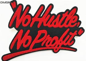 Wholesale Commercial Slogan Letterman Patches Lightweight Good Washing Resistance from china suppliers