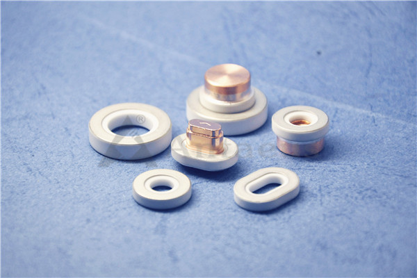 Battery Ceramic Electronic Components Alumina Porcelain Anti Corrosion ISO14001