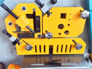 Wholesale Q35Y 120T Steel Iron Worker , 220V 450V Hydraulic Punch And Shear Machine from china suppliers