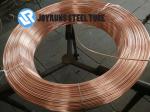 3.16*0.5mm ERW Seamless Alloy Steel Pipes Copper Coated Bundy Compressor Tube