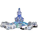 16 People Theme Park Equipment Self Controlled Palne Ride With LED Lights