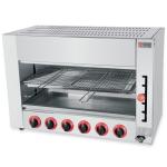 Commercial Kitchen Table Top Infrared Ray Gas Salamander Oven with Stainless