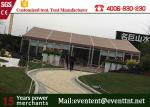 Rot - proof Big Size White Aluminum Large Frame Tent For Party / Events