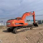 High Maneuverability Used Doosan DH225LC-7 Excavator Machine 22 Ton Second Hand