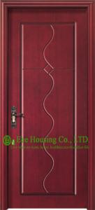 Wholesale Mordern Exterior Timber Veneer Door Supplier,40mm thickness Wooden exterior doors For Sale from china suppliers