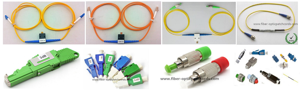 Multi Model Fiber Optic Attenuator SC/UPC Female To Male / FC Male To Female MM