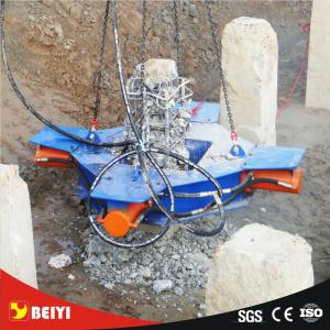 Wholesale BEIYI brand CE approved backhoe Professional hydraulic concrete square pile breaker factory from china suppliers