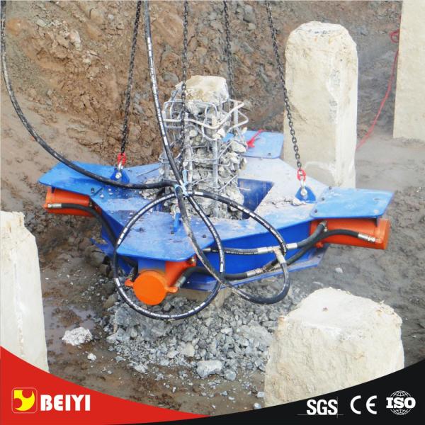 BEIYI brand CE approved backhoe Professional hydraulic concrete square pile