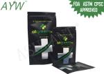 Gravure Printing Food Grade Medical Weed k Bags With Clear Window