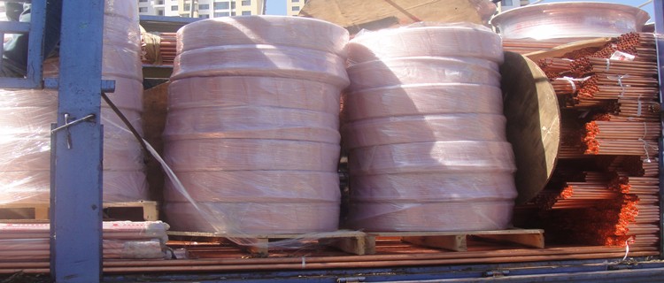 C10100 C11000 C12000 AC Copper Pancake tubing / AC Copper Pipe