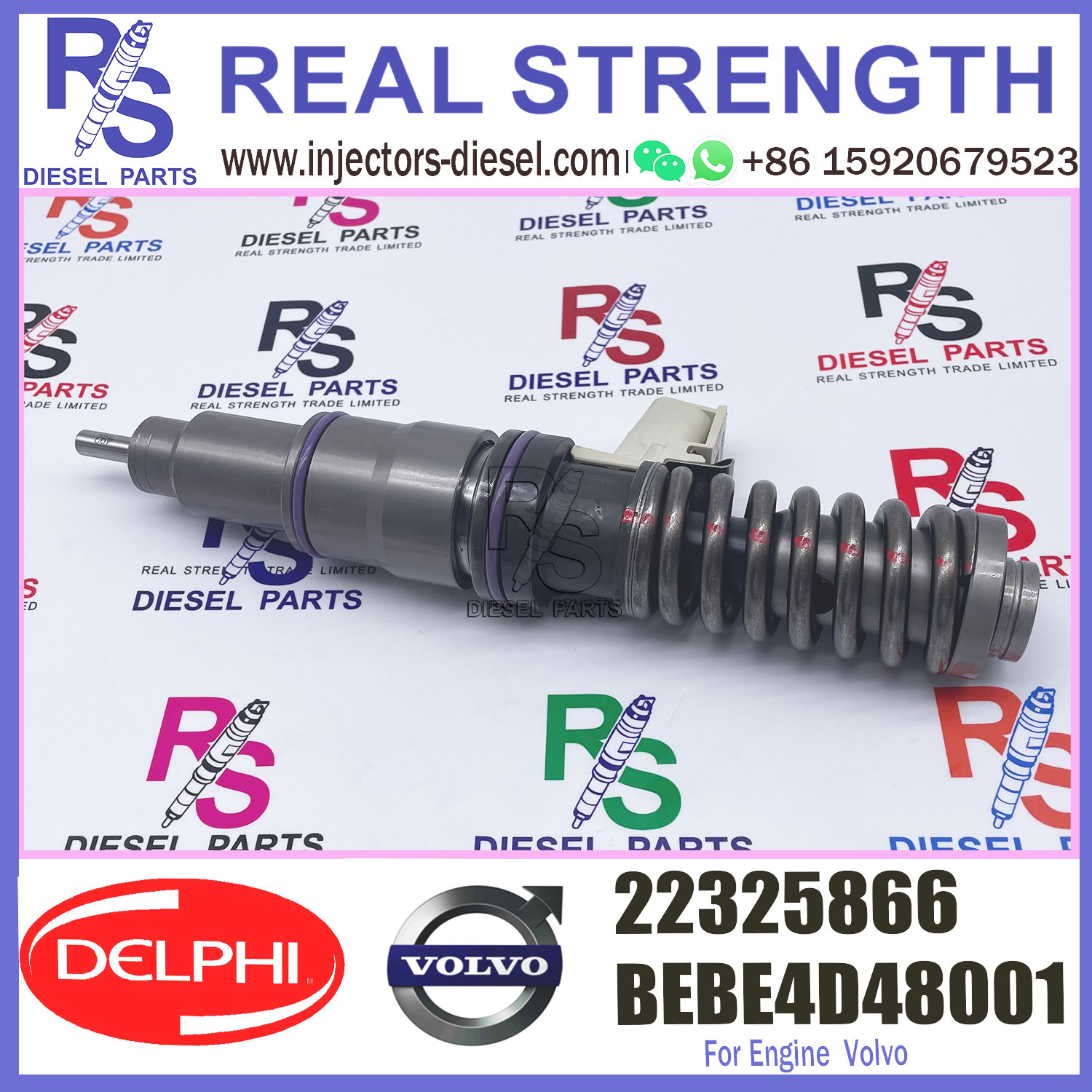 Diesel Fuel Injector 22325866 BEBE4D48001 PENTA MD11 22325866 for V-O-L-V 22340648 3801144