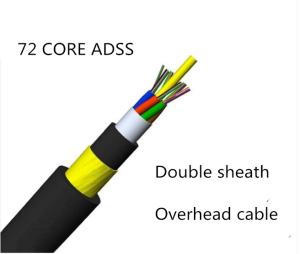Wholesale ROSH FRP 72 Core Fiber Optic Cable , ADSS Aerial Drop Cable from china suppliers