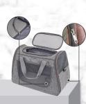Oxford Fabric Pet Travel Carrier Bag Strong Heavy Duty Dog Friendly Trolley Bag