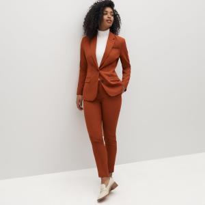 Wholesale Burnt Orange Formal Stylish Womens Suits 5% Spandex from china suppliers