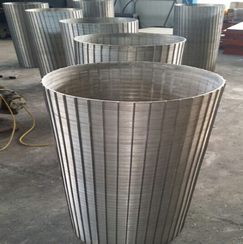 Factory V Filter Hole 304 Stainless Steel Wedge Shaped Curved Screen