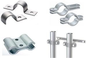 Wholesale Steel pipe clamps / flat steel pipe clamps/Metal pipe clamps according to DIN 3567 A/B from china suppliers