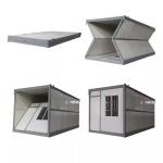 Farmhouse Design Style Light Steel Prefab Container Houses for Eco-Friendly