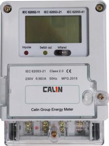 Wholesale 1 Phase Wireless Watt Meter Plc G3 Smart Electric Meters With Plug - In Module from china suppliers