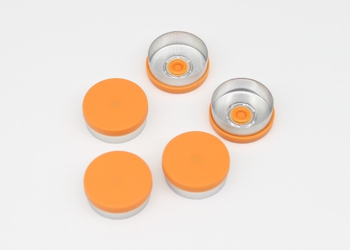 20mm Easy Opened Flip Off Vial Caps GMP Standard For Medicinal / Cosmetic