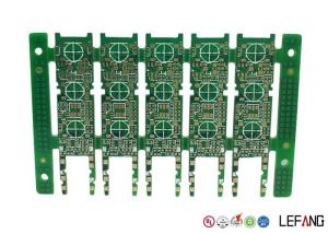 Wholesale Rigid Multilayer PCB Fabrication , Industrial Circuit Board Green Solder Mask from china suppliers