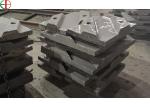45-56HRC Chromium molybdenum Steel Coal Cement Mill Liners