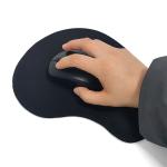 ESD Antistatic Black Desk Soft Durable Silicone Wrist Rest Mouse Pad