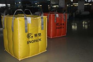 Wholesale Flour / carbons 1 tonne big baffle bag , 2200lbs capacity 1 ton Jumbo Bags from china suppliers