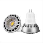 mr16 5w cob 400lm 36/60 degree 12v black housing led spotlighting aluminum