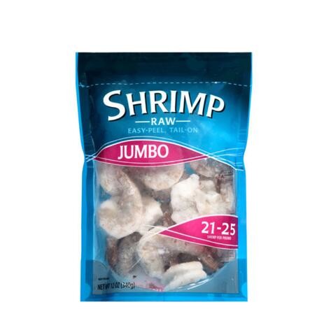 Printed Food Grade Dried Seafood k Plastic Packaging Bag